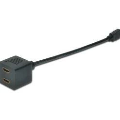 DIGITUS HDMI Y-Verteilerkabel 0,2m