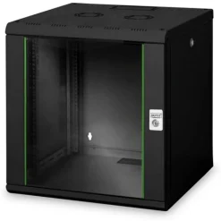 Digitus 12HE Wandgehäuse Unique 643x600x600mm RAL 9005, schwarz