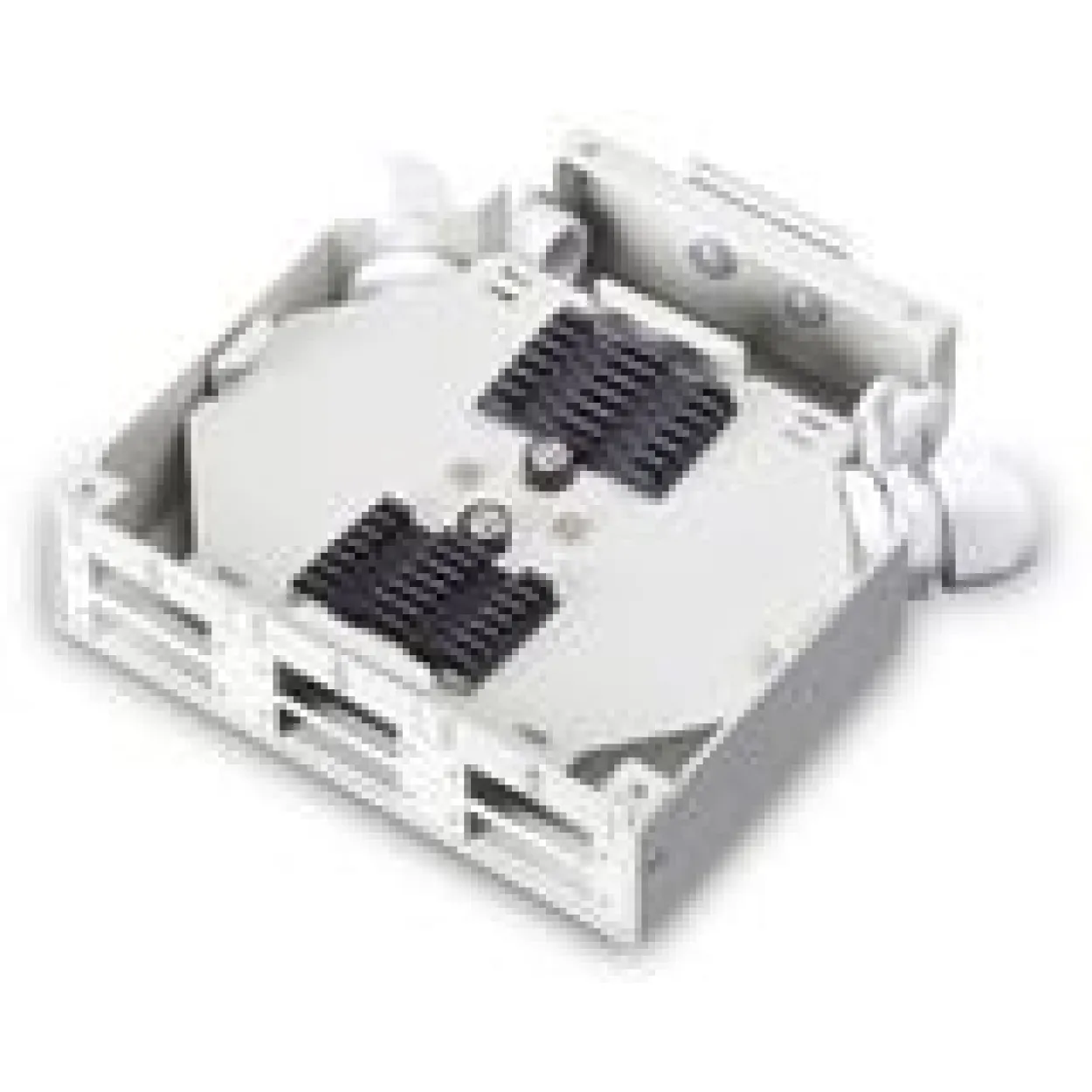 Digitus Hutschienenadapter LWL grau
