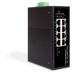 Digitus Industrie 7-Port Gigabit PoE+ Switch mit 1xPD-Port