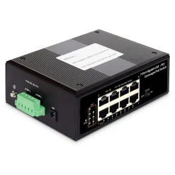 Digitus Industrie 7-Port Gigabit PoE+ Switch mit 1xPD-Port