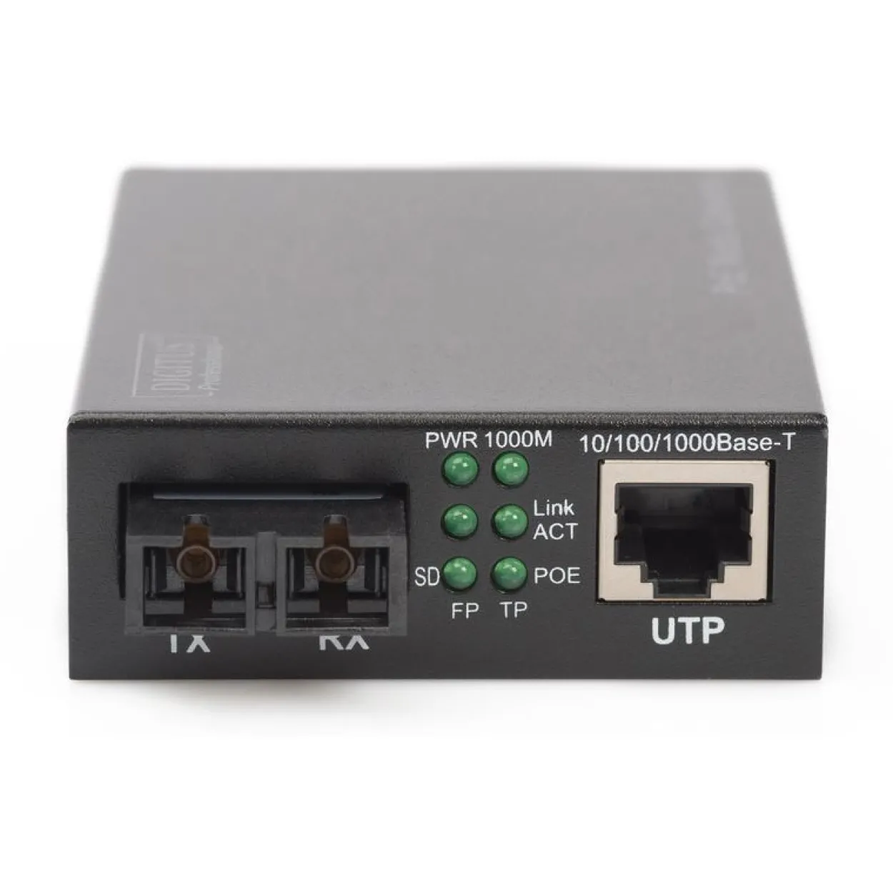 Digitus Konverter Gigabit PoE Multim. Media RJ45/SC MM PSE
