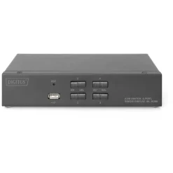 Digitus KVM Switch, 4-Port, Single-Display, 4K, HDMI