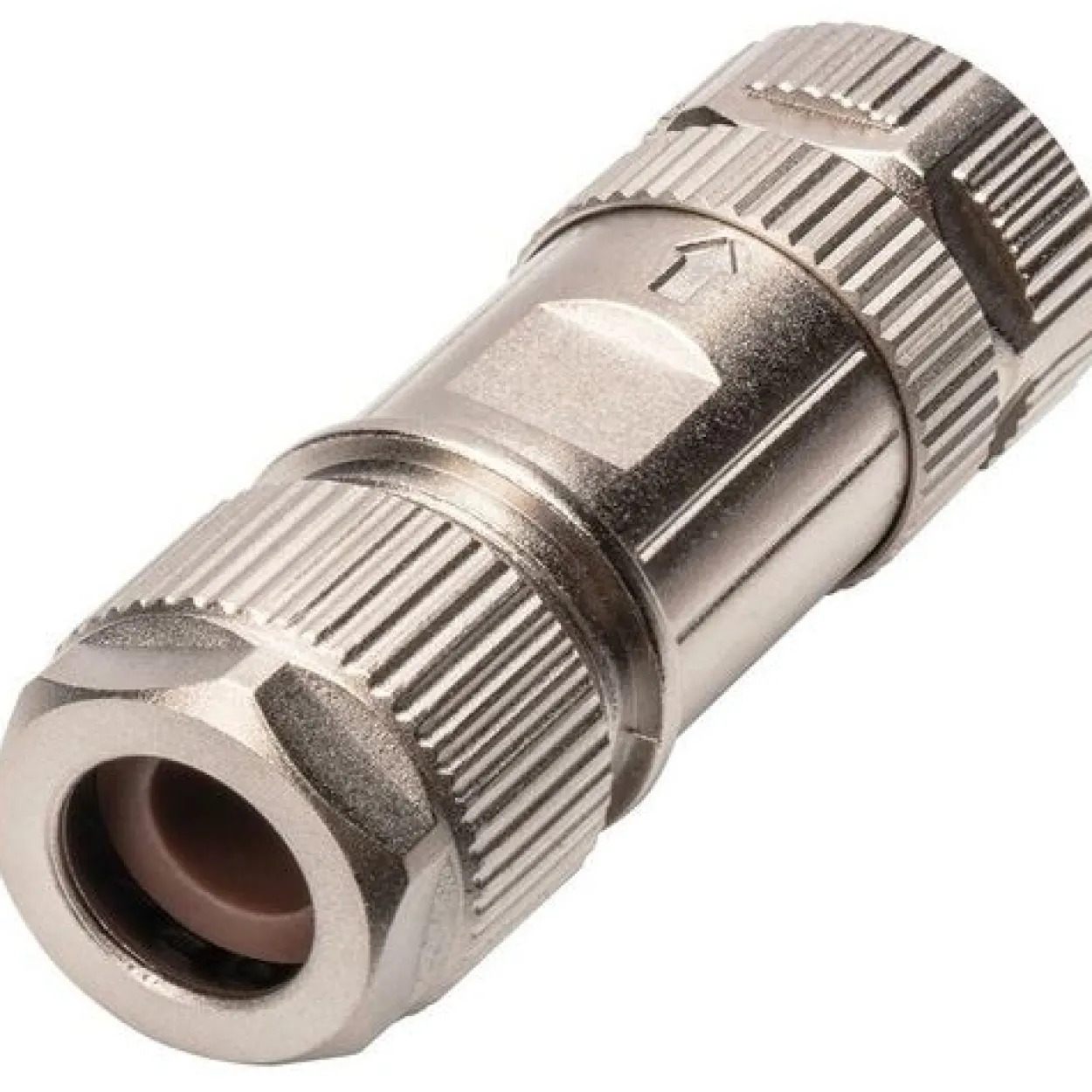 Digitus M12-Buchse X-kodiert IP67,Cat.6A, feldkonfektionier.