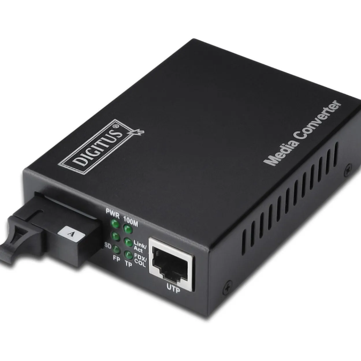 DIGITUS Medienkonverter RJ45/SC bis 20km