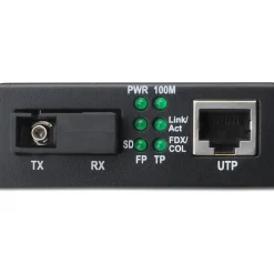 DIGITUS Medienkonverter RJ45/SC bis 20km