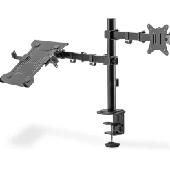 Digitus Monitor Arm with Notebook Tray 17-32IN CLAMP OR GROMMET MOUNT