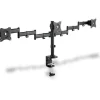 Digitus Monitorhalterung Dreifach Tischklemmhalt. bis 27" DA90362