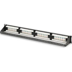 Digitus Patchpanel 1U 24-Port LSA Cat6 8P8C ungeschirmt