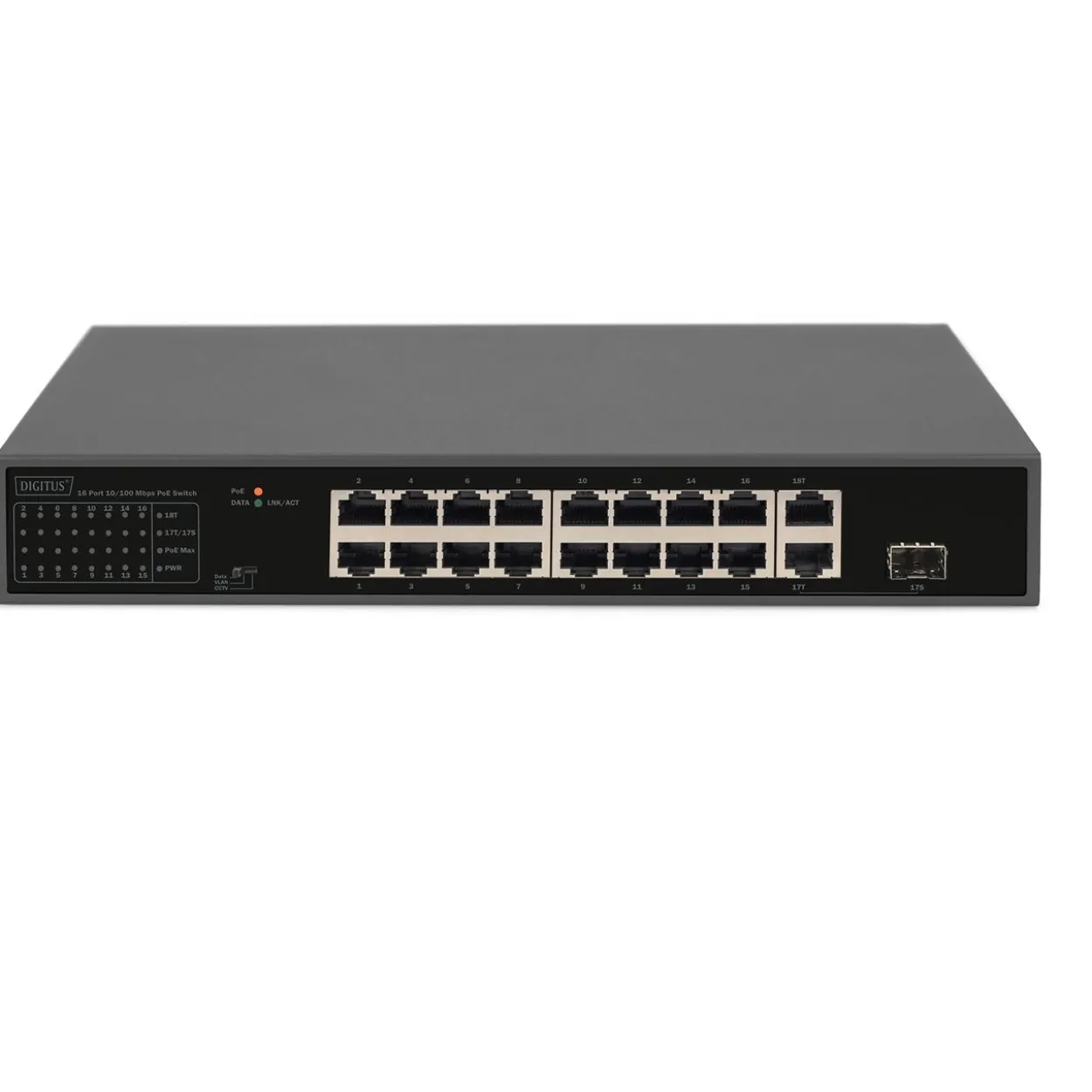 Digitus PoE Switch 16-port