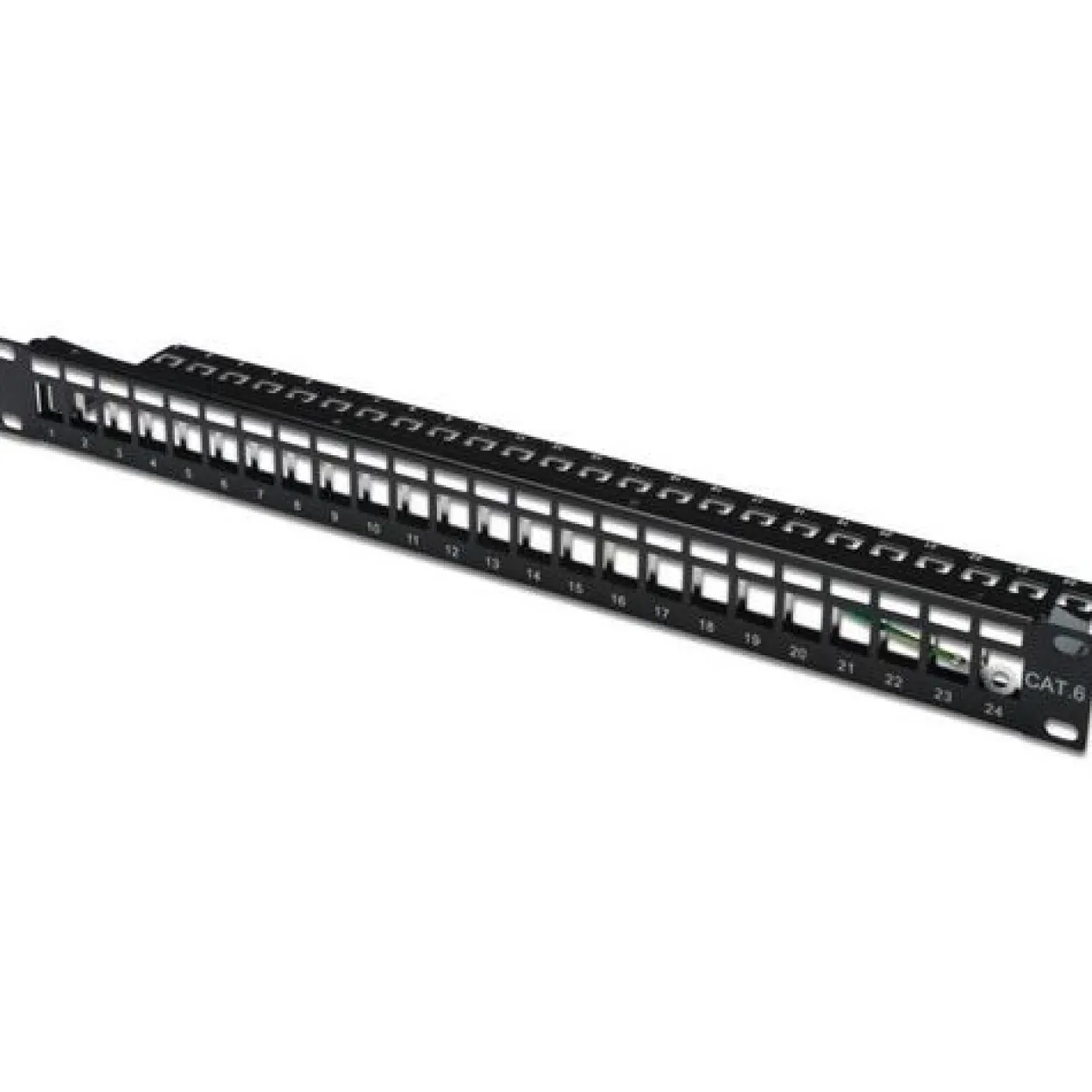 Digitus 24 Port GBase-T Keystone Patchpanel für 19" Rack (DN-91411)