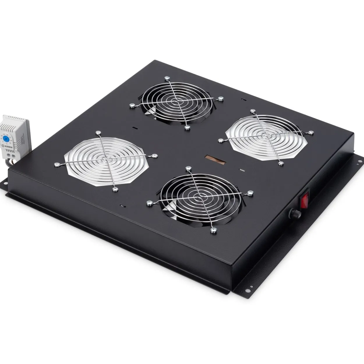 Digitus Professional Dachlüftereinheit 19" Unique/Dynamic 2 Lüfter schwarz