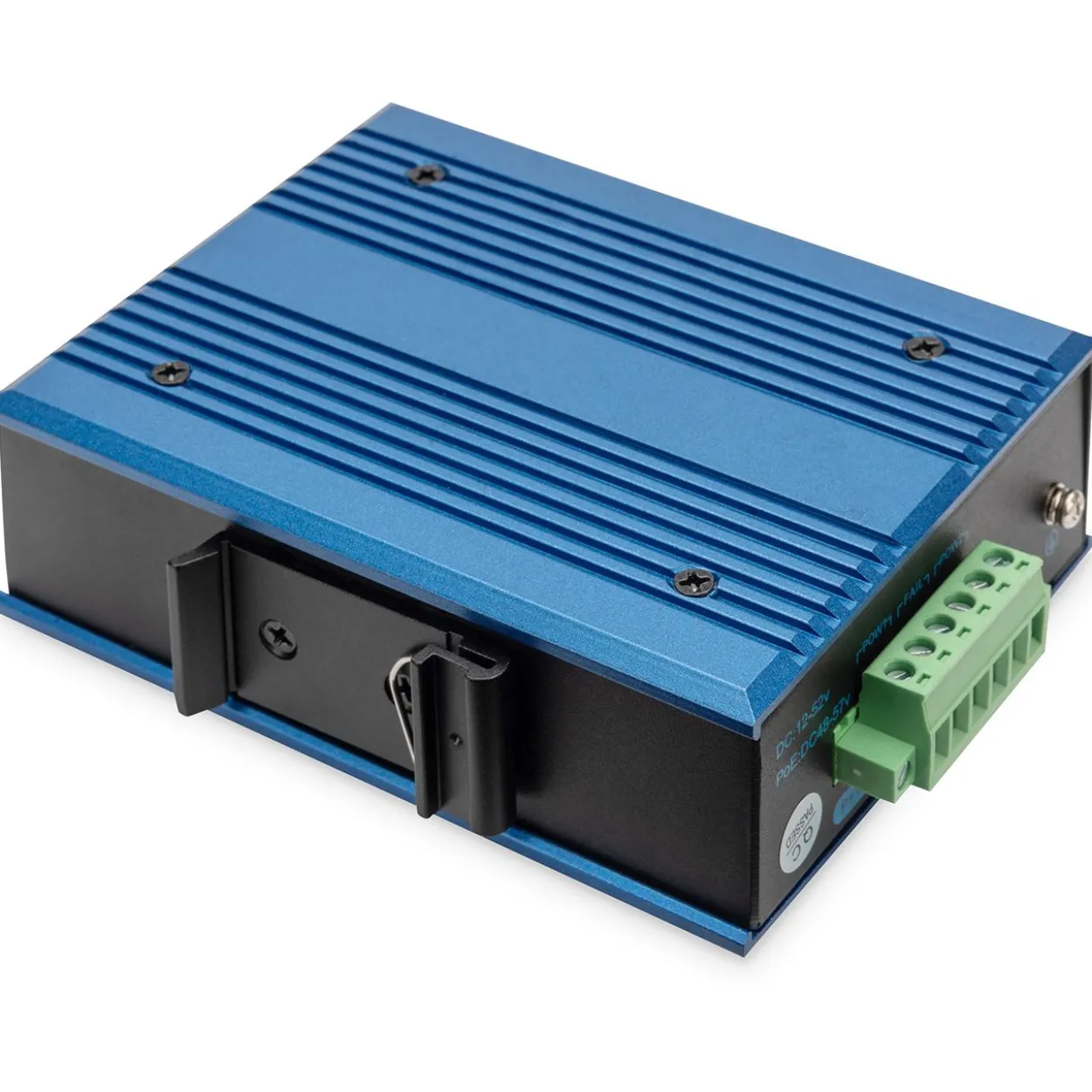 Digitus Switch Ind. 4-Port 10/100 blau