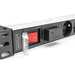 DIGITUS 1U ALUMINUM PDU RACKMOUNTABLE
