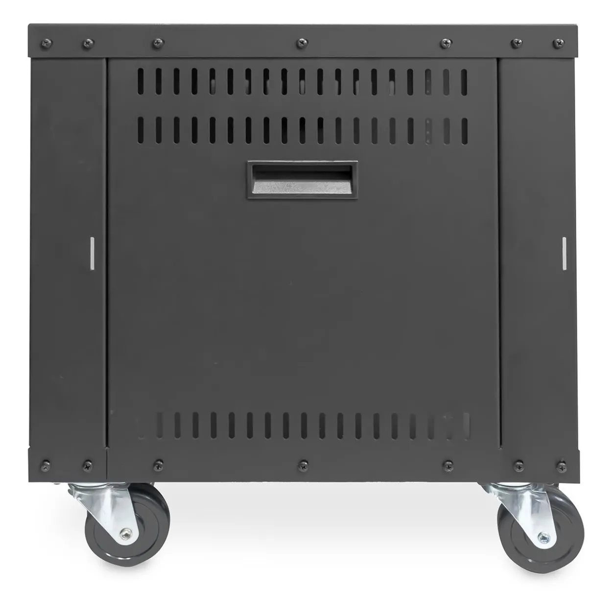 DIGITUS 8U AVS rack 420 x 507 x 460mm threaded mounting holes castors bl