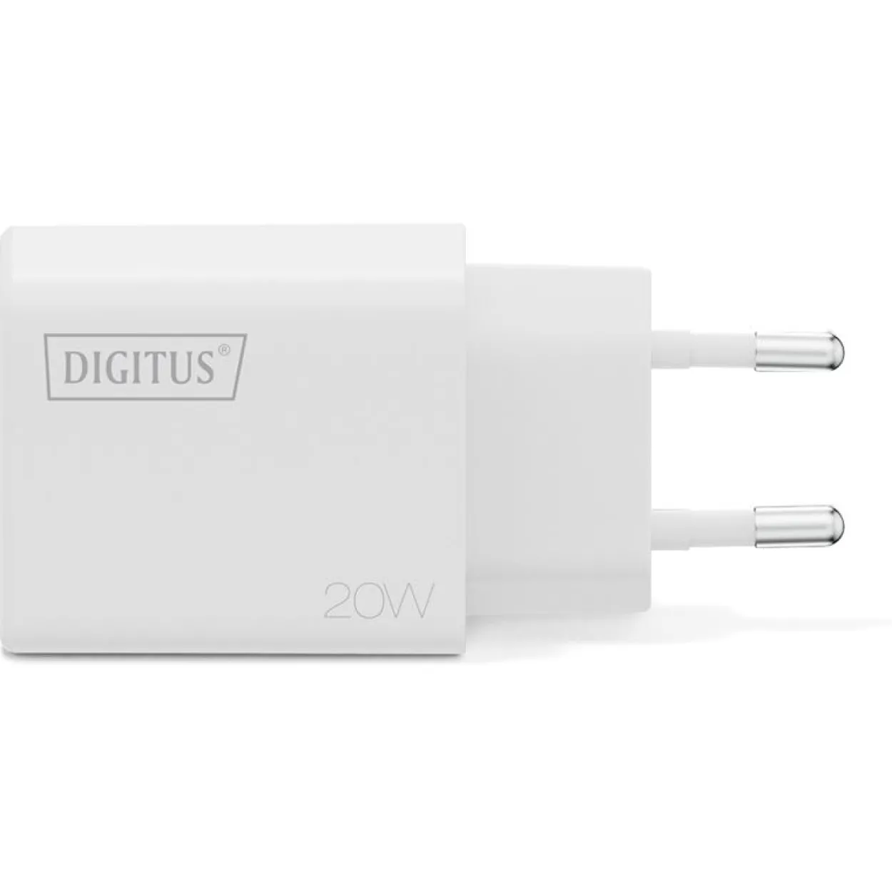 Digitus USB-Ladegerät 20W, 1x USB-C, 1x USB-A wei?