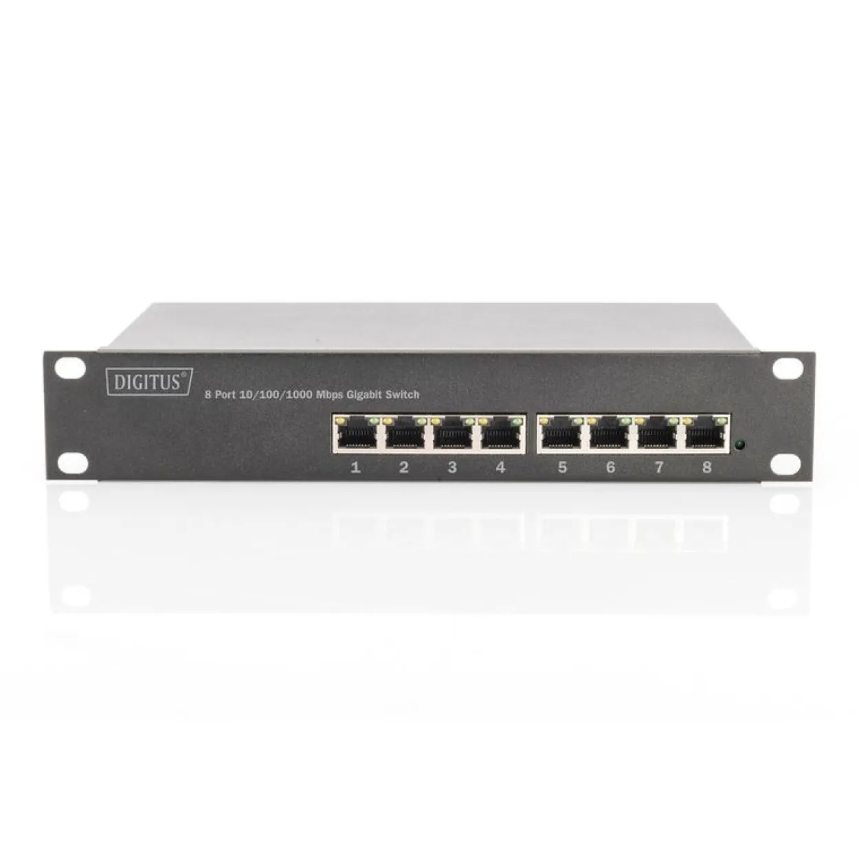 Digitus 10 Zoll 8-Port Gigabit Ethernet PoE+ Switch