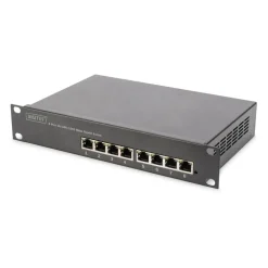 Digitus 10 Zoll 8-Port Gigabit Ethernet PoE+ Switch