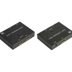 DisplayPort Good Connections 1.4 Switch / Umschalter, 2-fach, bidirektional, 8K @30Hz