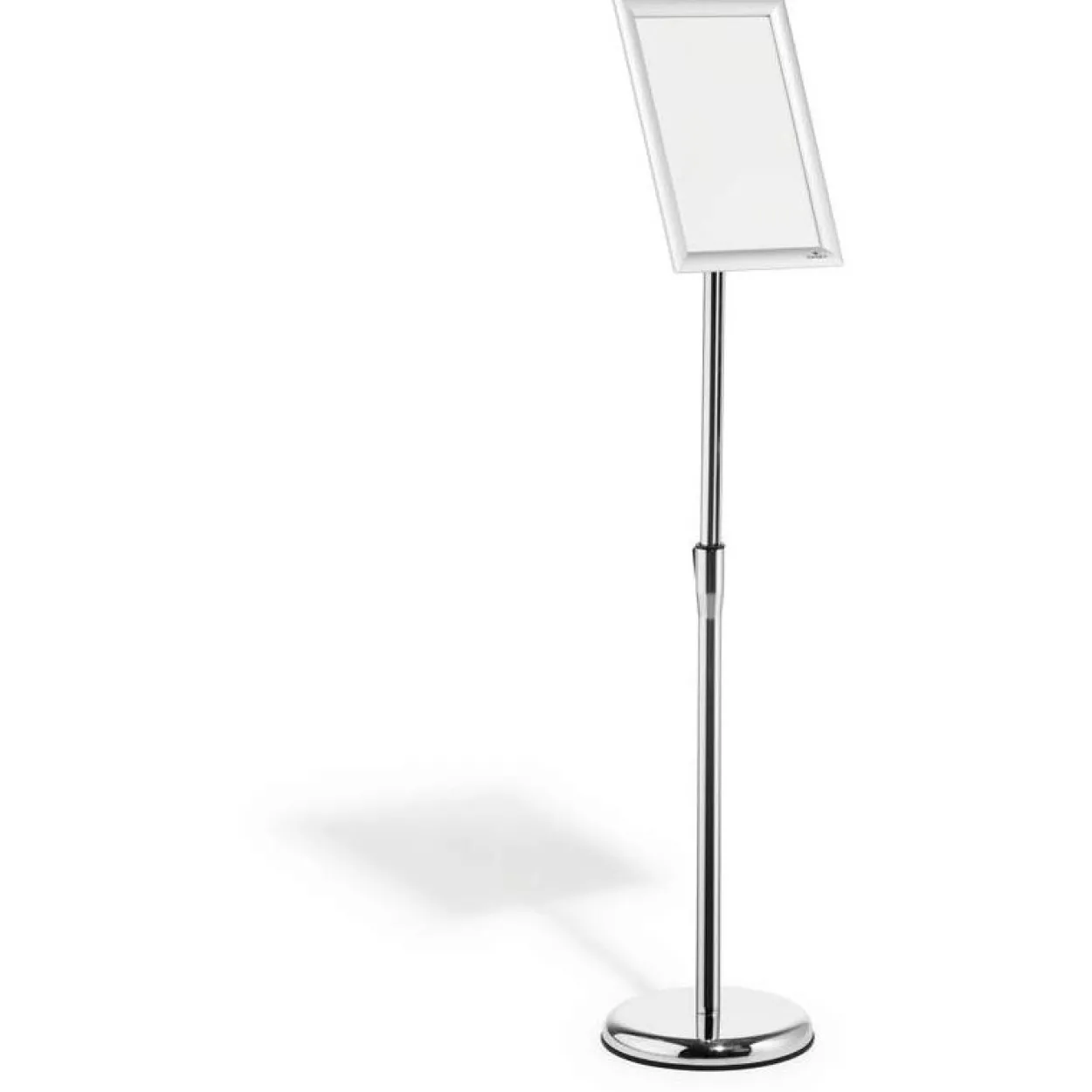 Durable Bodenständer INFO Aluminium Klapprahmen A4 silber