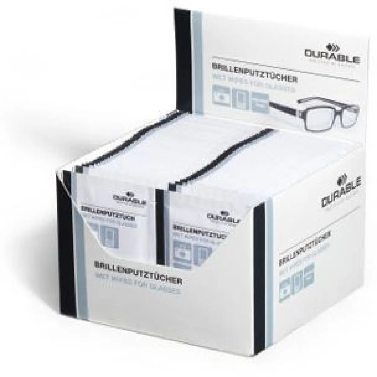 Durable Brillen-Putztuch, 50er Thekendisplay