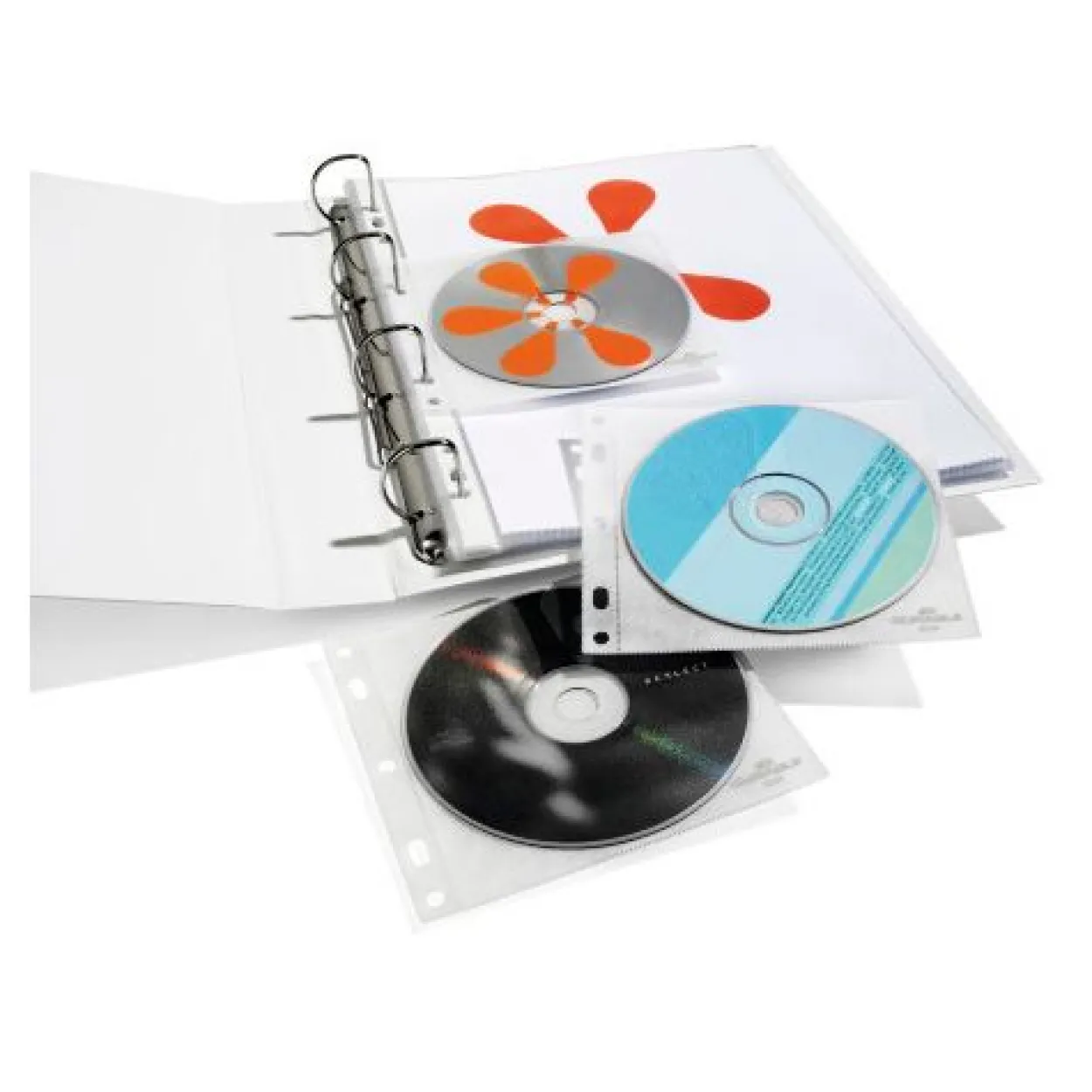Durable CD-/DVD-Hülle COVER FILE, PP, transparent