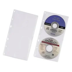 Durable CD-/DVD-Hülle COVER S, für 2 CD's, PP, 156 x 288 mm