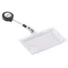 DURABLE Doppelbox mit Ausweishalter, transparent