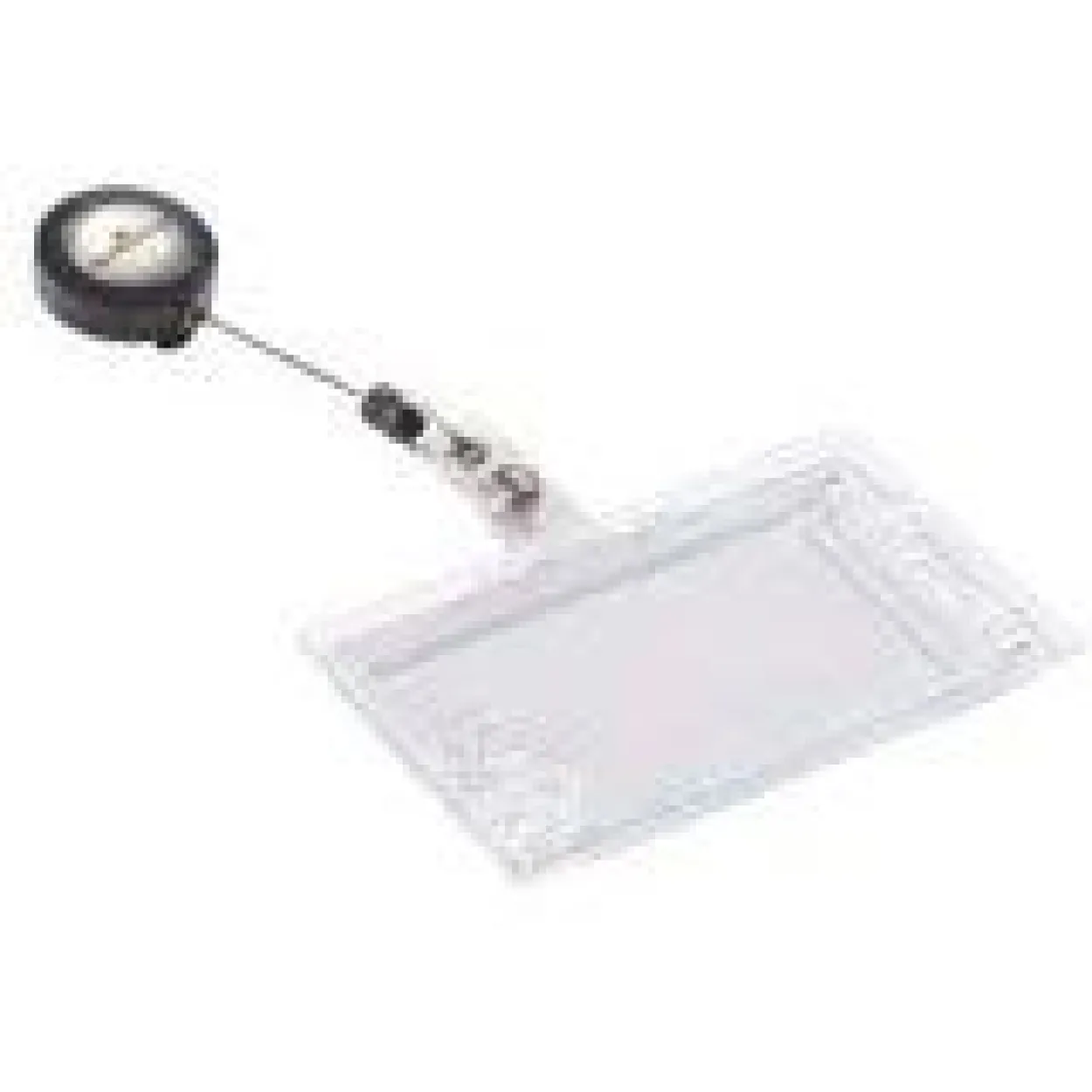 DURABLE Doppelbox mit Ausweishalter, transparent