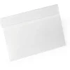 DURABLE 10 Kennzeichnungstaschen HARD COVER transparent DIN A5 quer