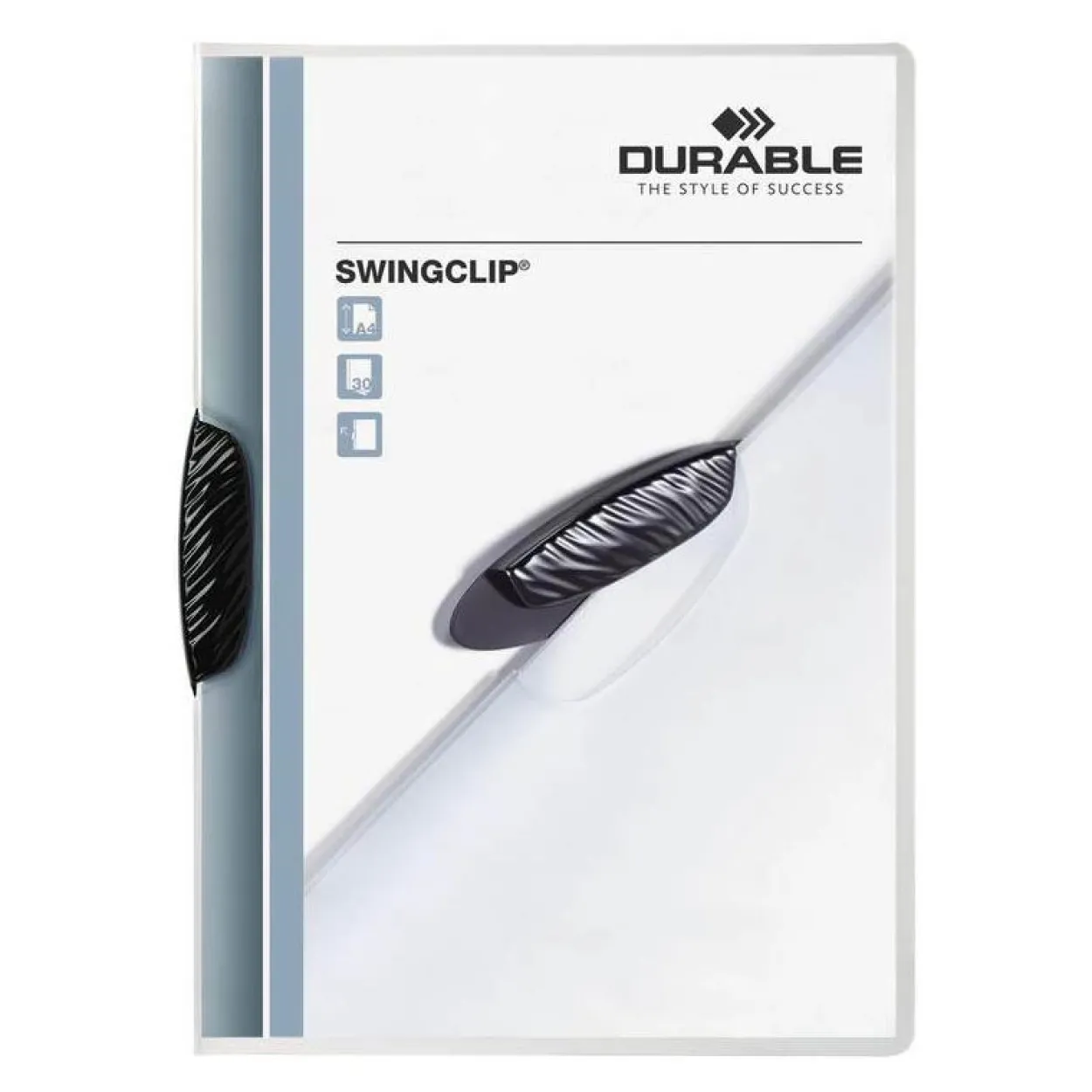 DURABLE 25 Klemmhefter SWINGCLIP schwarz