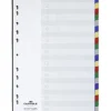 Durable Kunststoff-Register, A4, PP, 20-teilig