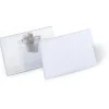 DURABLE 20 Namensschilder mit Kombiklemme 9,0 x 5,4 cm