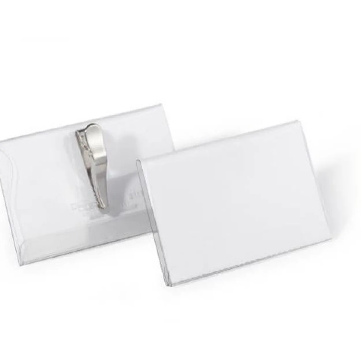 DURABLE Namensschild, mit Krokoklemme, 90 x 54 mm