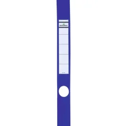 DURABLE 10 Ordneretiketten ORDOFIX® blau für 5,0 cm Rückenbreite