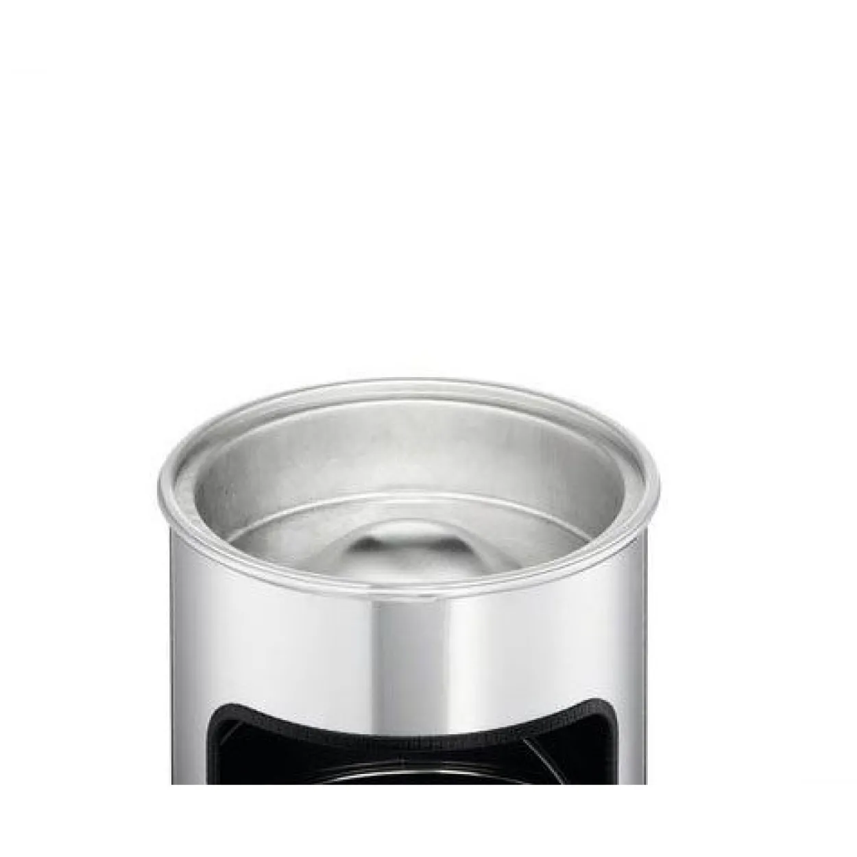 Durable Papierkorb Safe mit Ascher rund silber