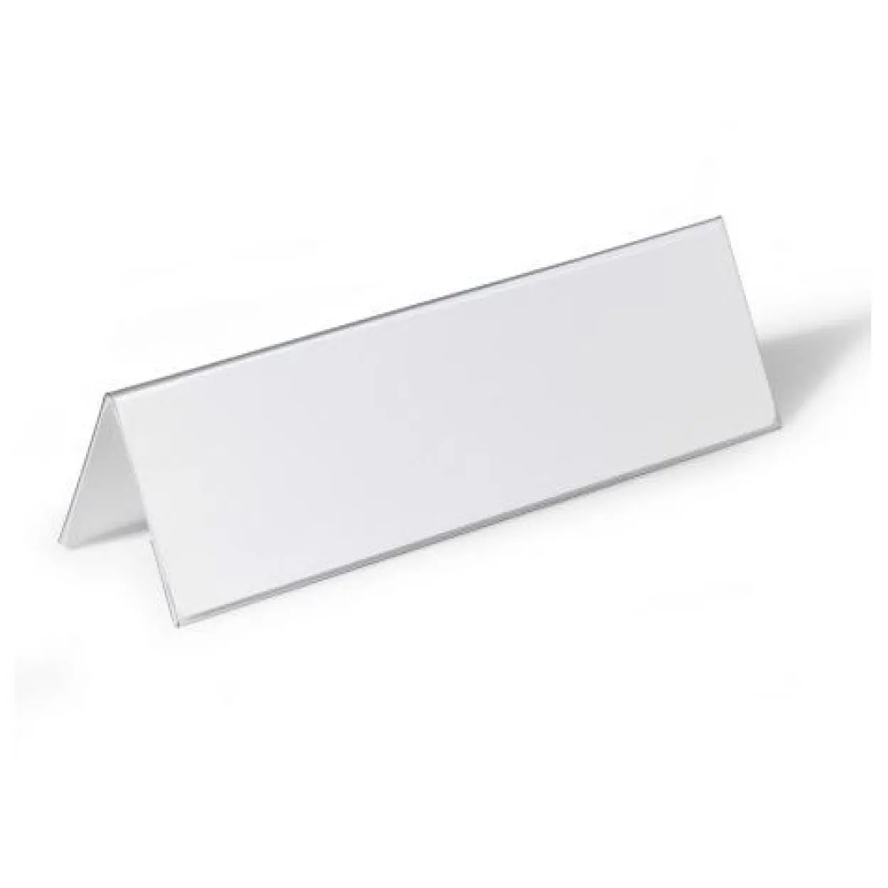DURABLE Tisch-Namensschild, Dach-Form, aus Harfolie