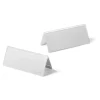 DURABLE Tischnamensschilder transparent 21,0 x 6,1 cm, 10 St. (803419)