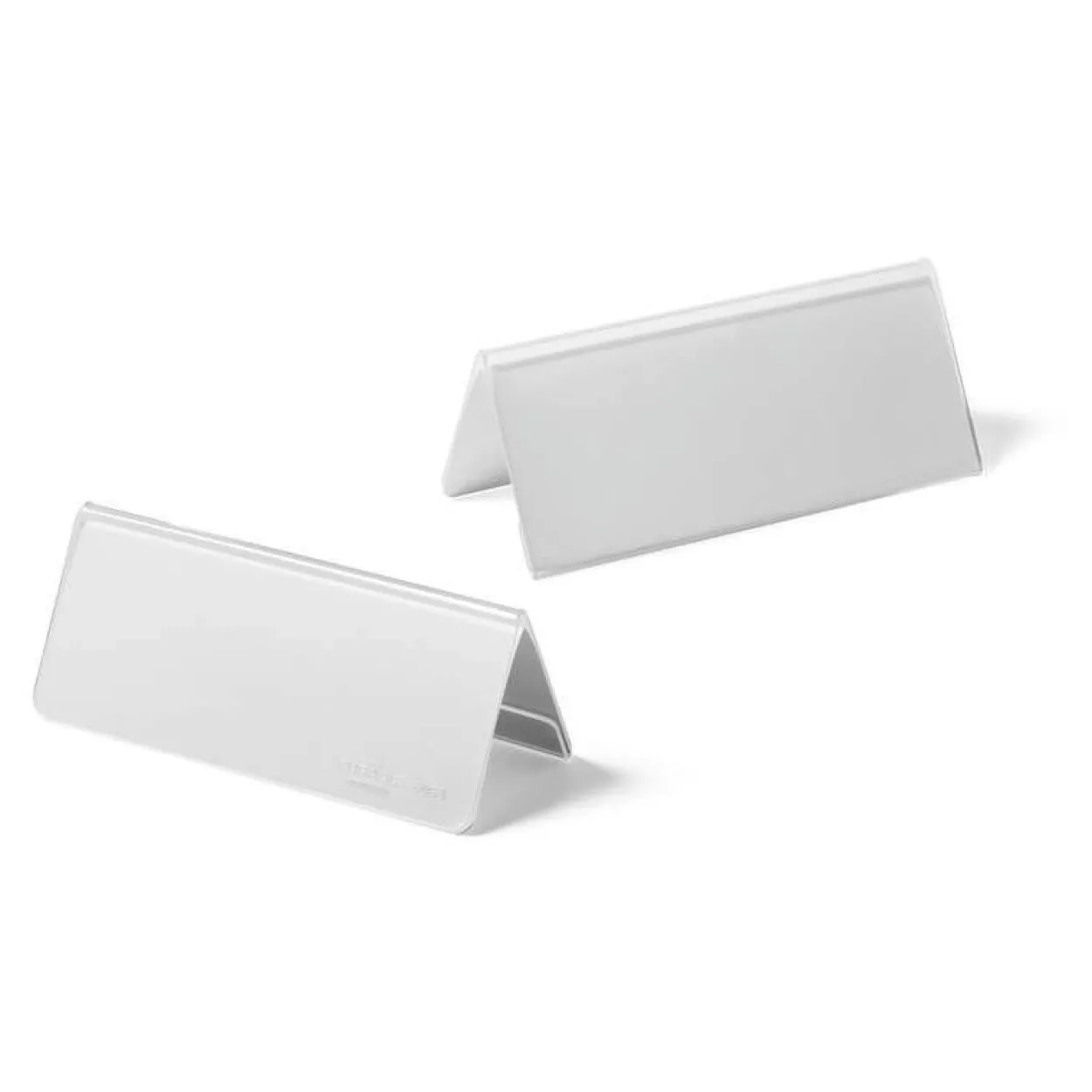 DURABLE Tischnamensschilder transparent 21,0 x 6,1 cm, 10 St. (803419)