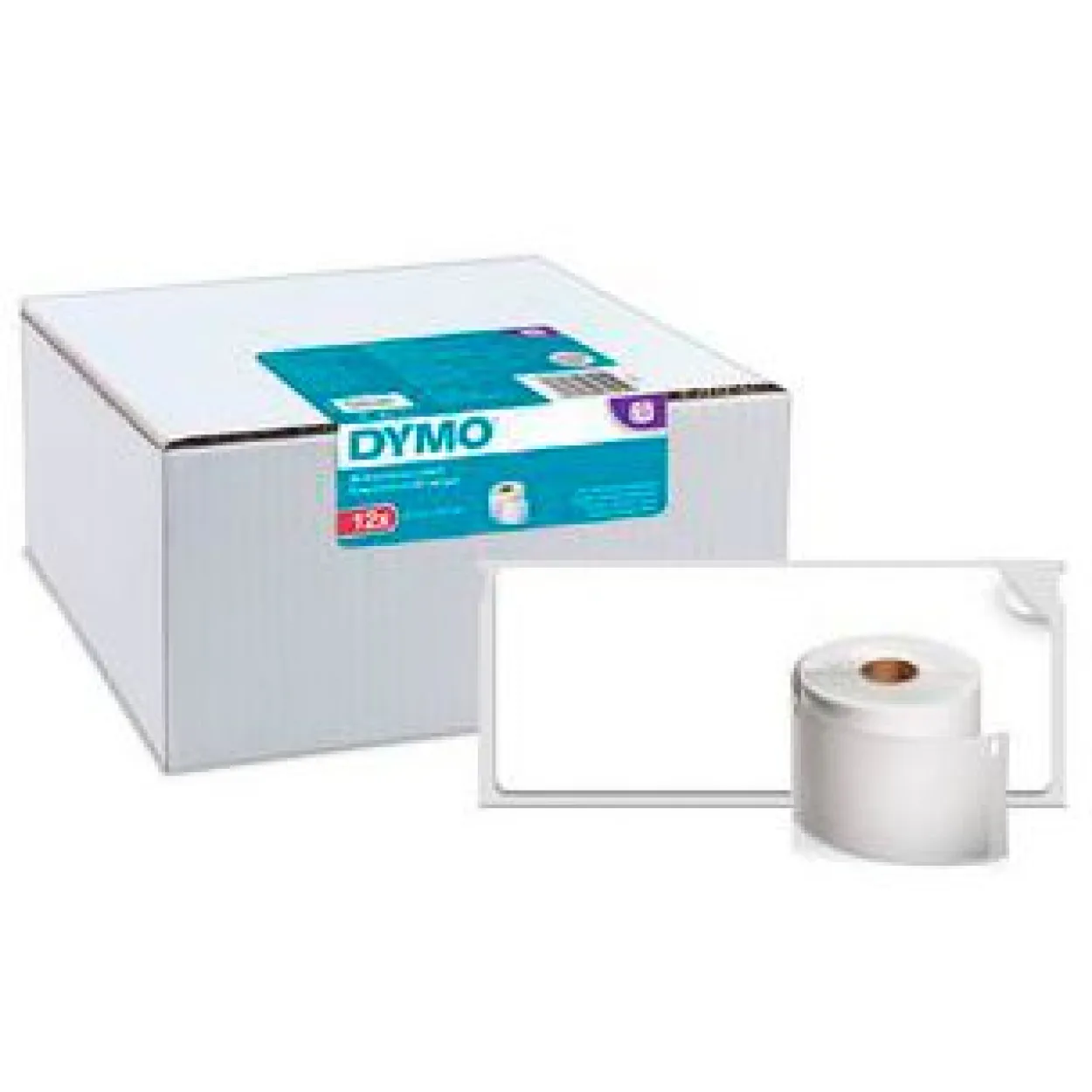 Dymo LabelWriter-Universal-Etiketten, 12 Rollen 57 x 32 mm, weiss