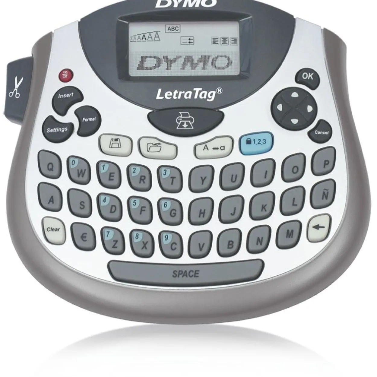 Dymo LetraTag LT-100T Tischgerät QWERTZ-Tastatur
