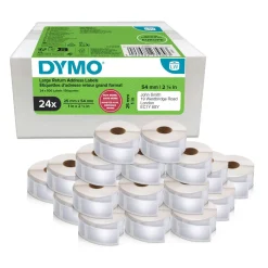 Dymo LW-Rücksendeetiketten Vorteilspack 25x54mm 24Rl 500Stk