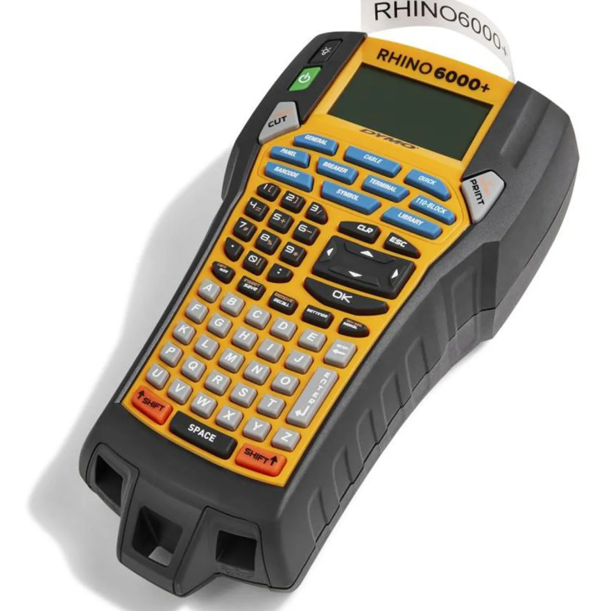 Dymo Rhino 6000+ im stabilen Hartschalenkoffer ABC UK
