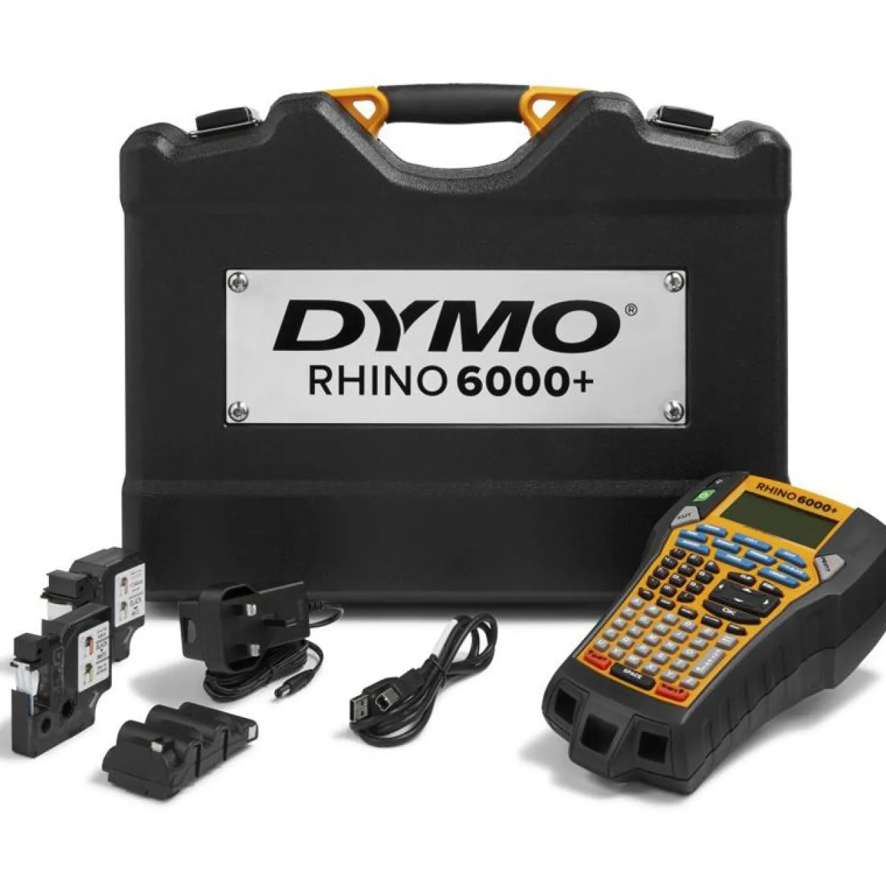 Dymo Rhino 6000+ im stabilen Hartschalenkoffer ABC UK
