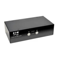 Eaton Tripp Lite 2-Port DisplayPort KVM Switch w/Audio, Cables and USB 3.0 SuperSpeed Hub - KVM-/Audio-/USB-Switch - 2 x KVM/Audio/USB - 1 lo