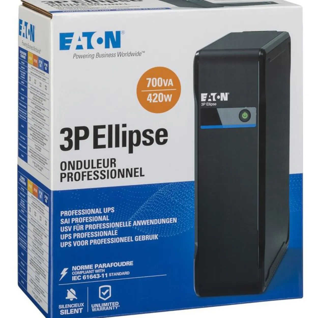 Eaton USV 3P700D 700VA 420W DIN