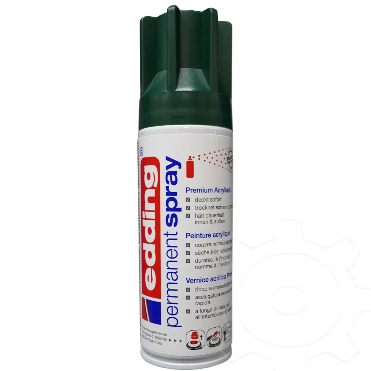 edding 5200 Acrylspray Sprühfarbe moosgrün matt