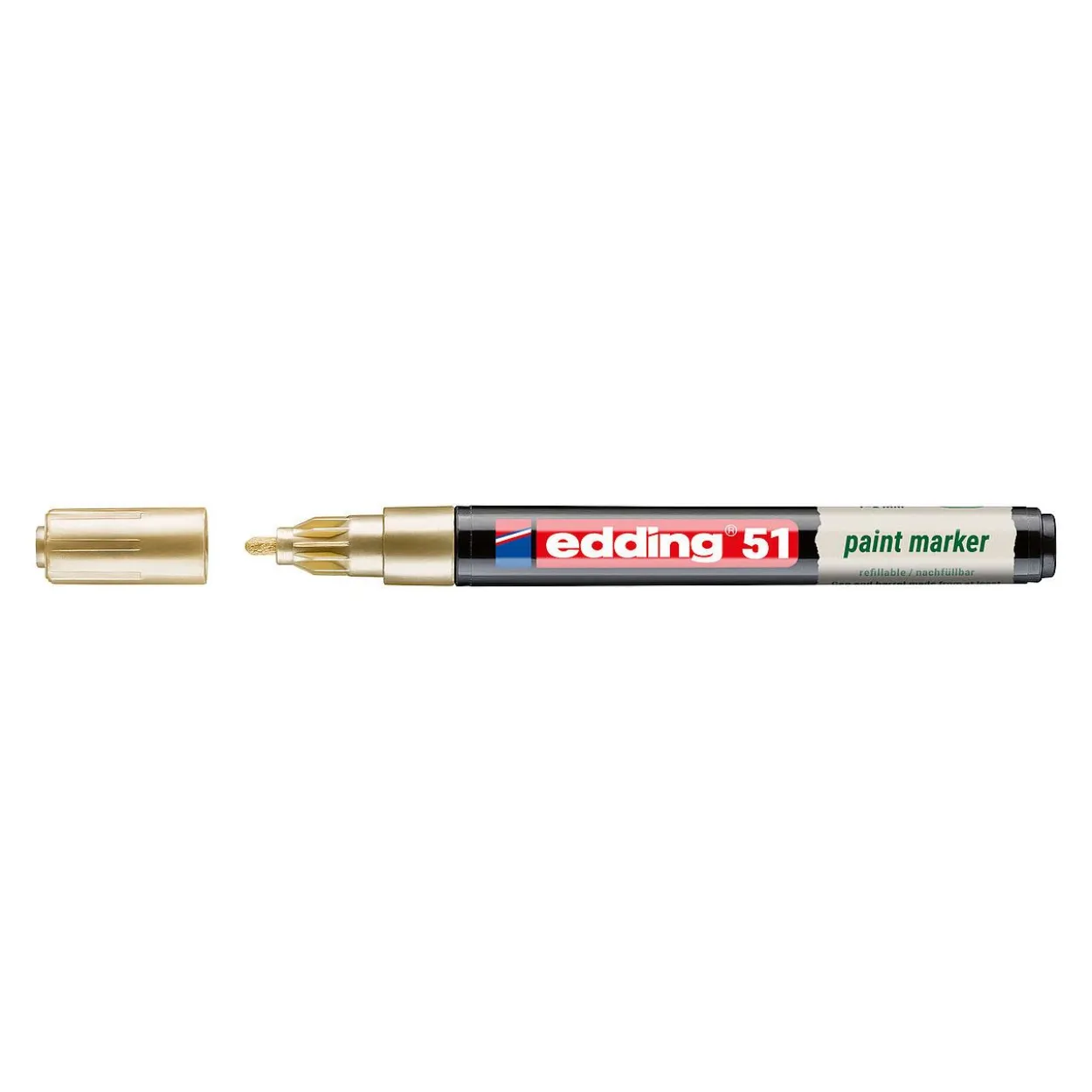 edding 51 EcoLine Lackmarker gold 1,0 - 2,0 mm, 1 St.