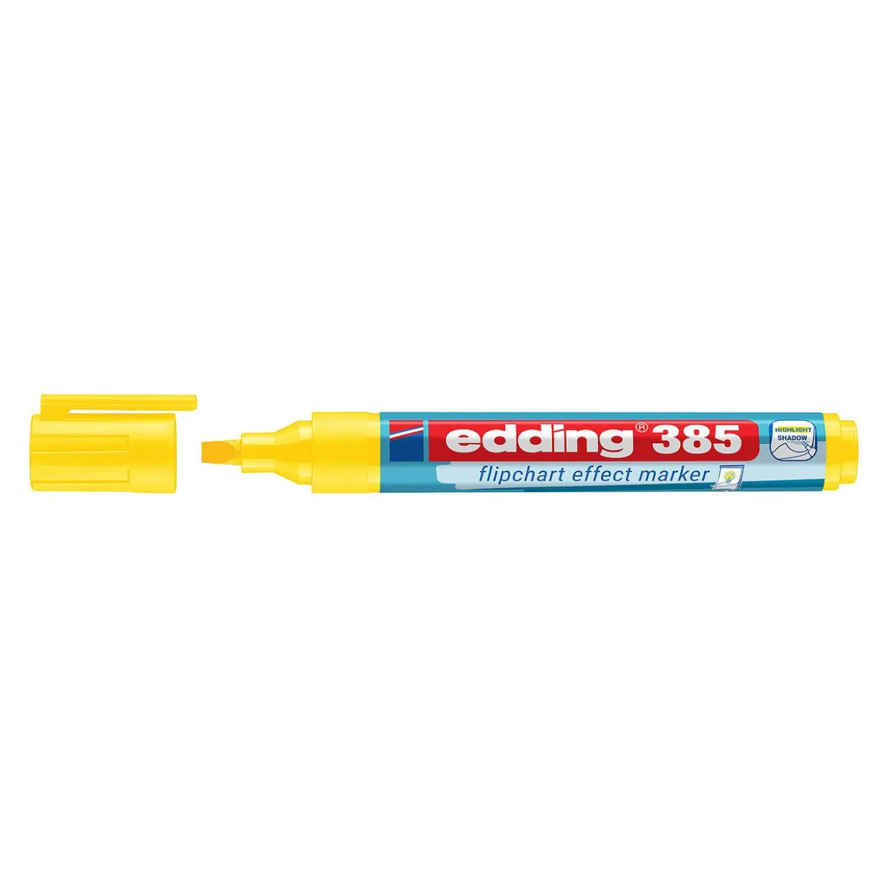 edding 385 Flipchart-Marker gelb 1,0 - 5,0 mm, 1 St.