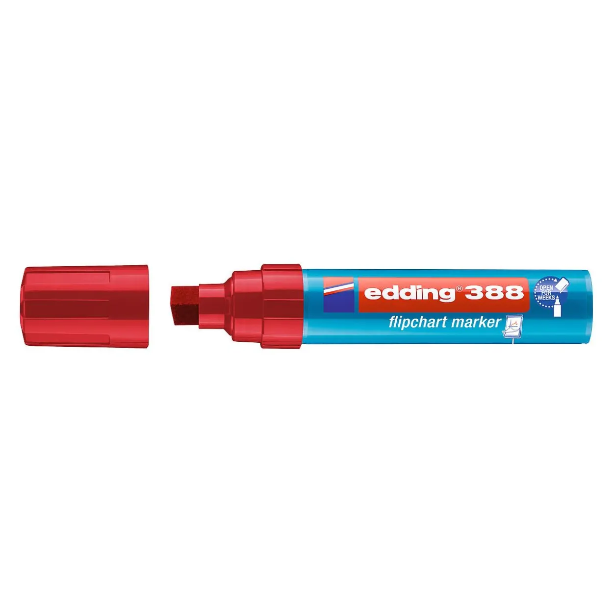 edding 388 Flipchart-Marker rot 4,0 - 12,0 mm, 1 St.